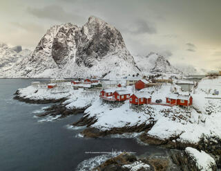 Hamnoy in the Arctic Winter