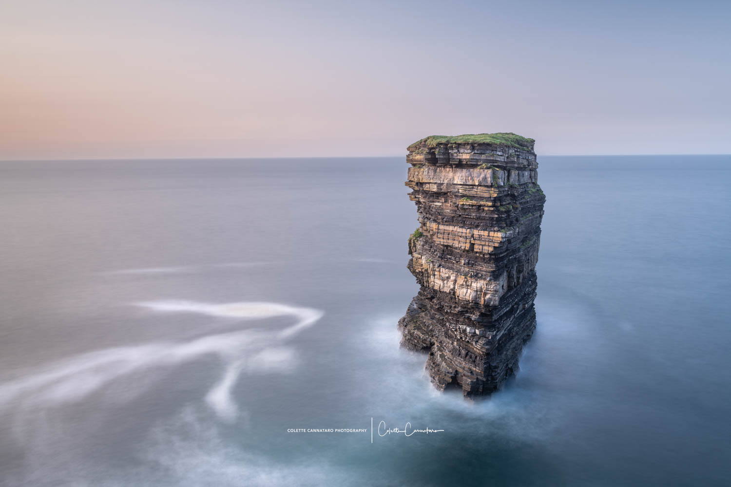 Dun Briste is a sea stack that was once joined to the mainland of Ireland.Dun Briste and the surrounding cliffs were formed about...